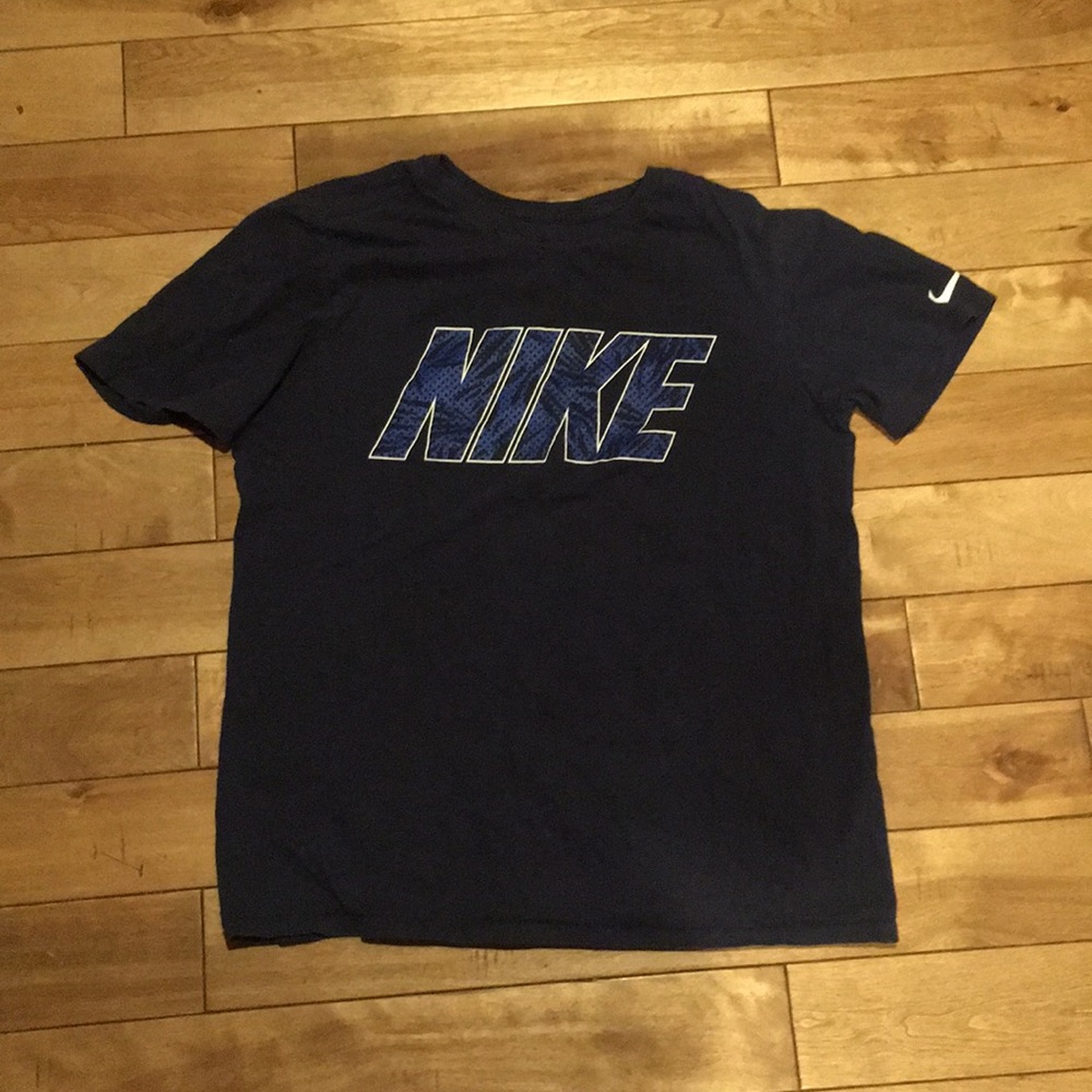 Blue Nike Tee